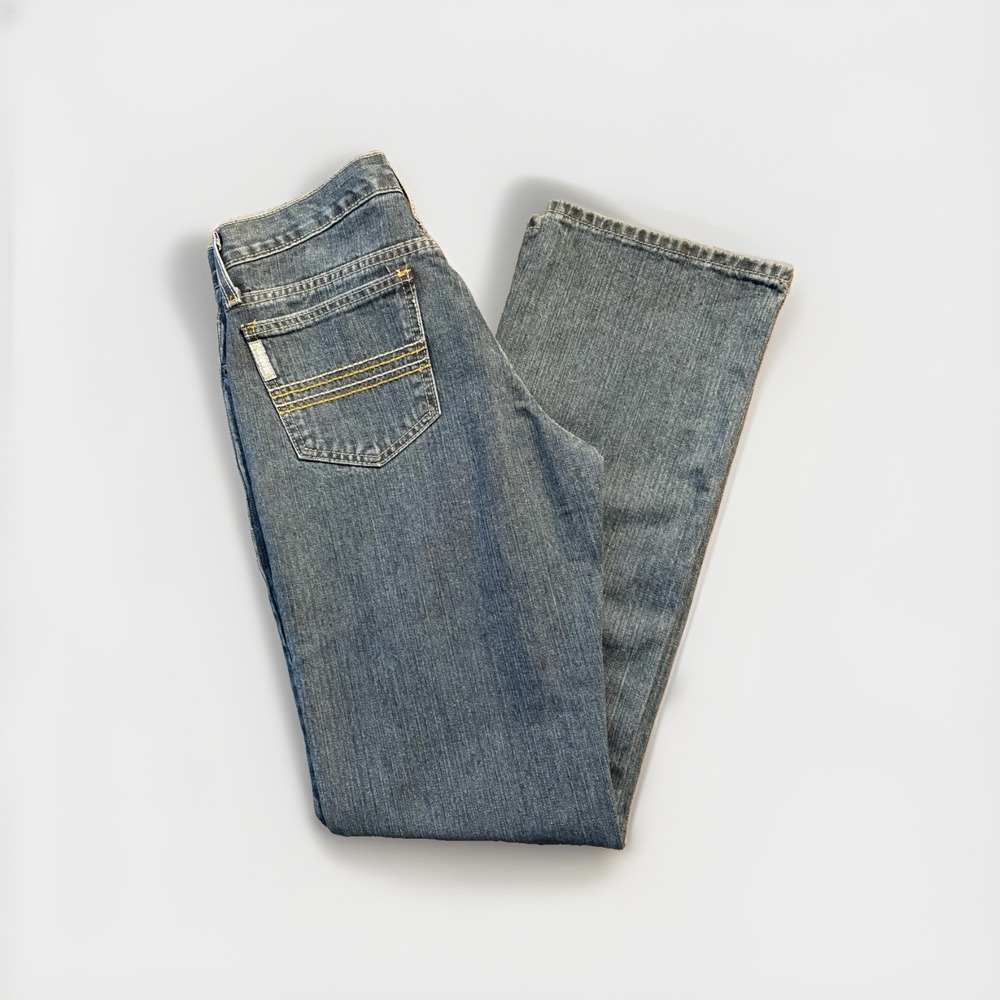 Cinch Men’s White Label Dark Relaxed Fit Straight Leg Jeans 29x32 Western Cowboy